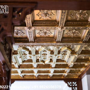 Wooden Classic Ceiling Design Latest Ceiling Design For Bedroom 2026 No-13749