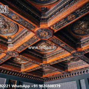 Wooden Classic Ceiling Design Pop Ki Nayi Design No-13768