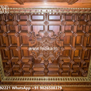 Wooden Classic Ceiling Design Pop Ke Chhat Ke Design No-13777
