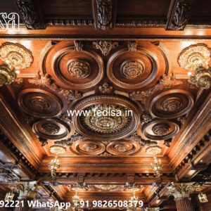 Wooden Classic Ceiling Design Simple Dining Ceiling Design No-13800