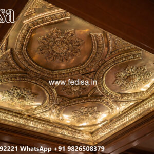 Wooden Classic Ceiling Design Fall Ceiling Design Pop No-13807