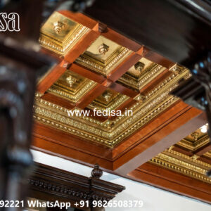 Wooden Classic Ceiling Design Ceiling Fan Design For Hall No-13821