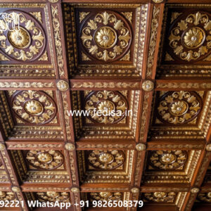 Wooden Classic Ceiling Design False Ceiling Paint Design No-13823