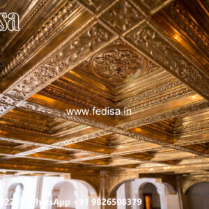 Wooden Classic Ceiling Design Living Ceiling Design No-13871