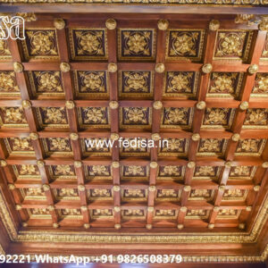 Wooden Classic Ceiling Design Low Budget Ceiling Design No-13890