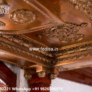 Wooden Classic Ceiling Design Room Roof Ceiling Design No-13897