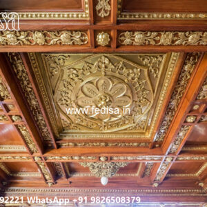 Wooden Classic Ceiling Design Hexagon Ceiling Design No-13901
