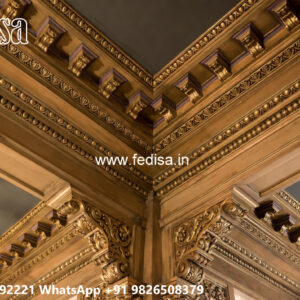 Wooden Classic Ceiling Design Readymade Ceiling Design No-13904