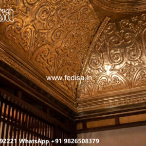 Wooden Classic Ceiling Design Latest Pop Design For Hall 2026 No-13916