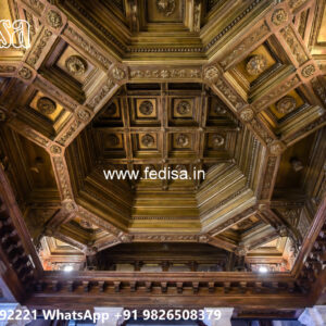 Wooden Classic Ceiling Design False Ceiling Color For Bedroom No-13962