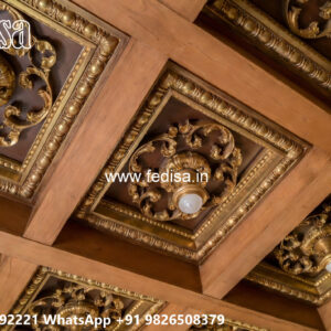 Wooden Classic Ceiling Design Simple Pvc Ceiling Design No-13973