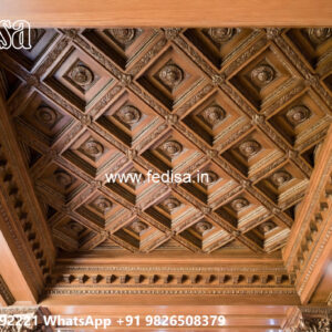 Wooden Classic Ceiling Design Best Pop Design Plus Minus No-13986
