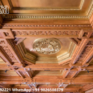 Wooden Classic Ceiling Design Pvc False Ceiling Design For Bathroom No-14015