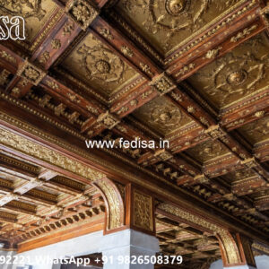 Wooden Classic Ceiling Design Latest Pvc Ceiling Design No-14016
