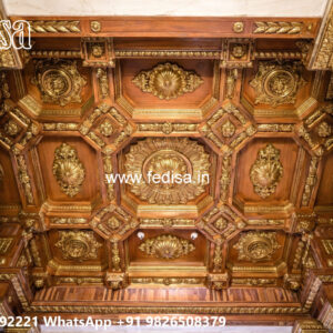 Wooden Classic Ceiling Design Room Forsling Design 2026 No-14030