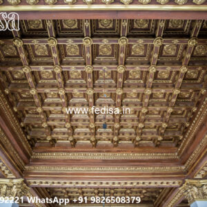 Wooden Classic Ceiling Design Beam Decoration Ideas No-14036