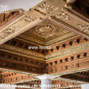 Wooden Classic Ceiling Design Forsling Light Design No-14040