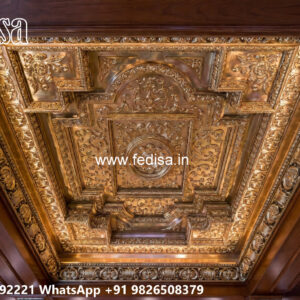 Wooden Classic Ceiling Design Pop Ceiling Ka Design No-14050