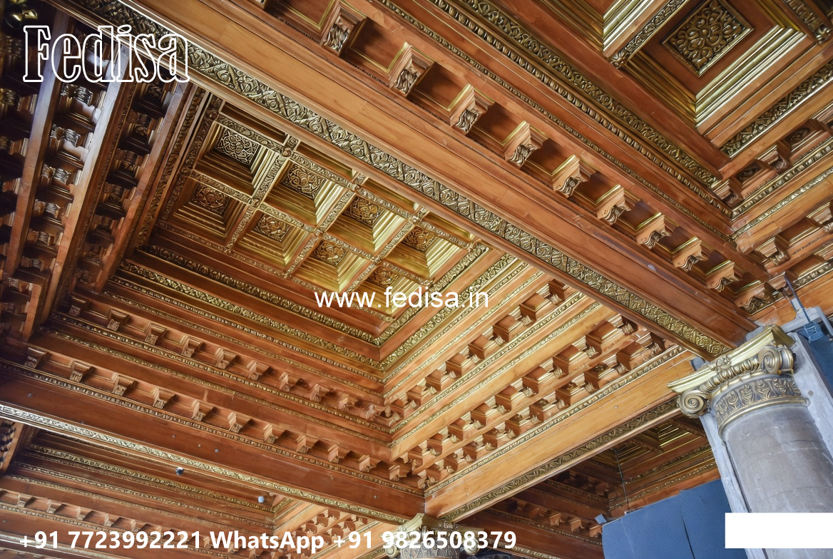 Wooden Classic Ceiling Design