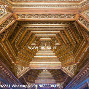 Wooden Classic Ceiling Design Garage Ceiling Design 2026 No-14068