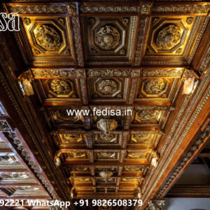 Wooden Classic Ceiling Design Pop Ceiling Design 2026 No-14070