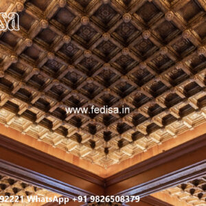 Wooden Classic Ceiling Design Bathroom Ceiling Design 2026 No-14076