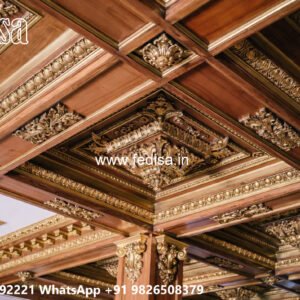 Wooden Classic Ceiling Design False Ceiling Design For Bedroom Price No-14080