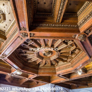 Wooden Classic Ceiling Design Pop Design Door No-6114