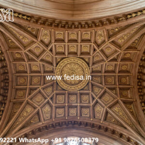 Wooden Classic Ceiling Design False Ceiling For Rectangular Room No-6122