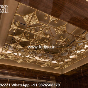 Wooden Classic Ceiling Design False Ceiling Design For Side Wall No-6126