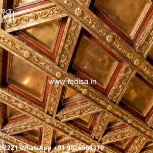 Wooden Classic Ceiling Design Ceiling Design Readymade No-6146