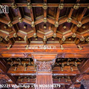 Wooden Classic Ceiling Design Ceiling Roof Design Simple No-6158
