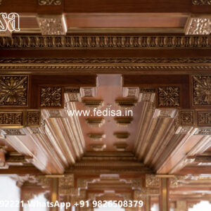 Wooden Classic Ceiling Design Pop Design S Type No-6162
