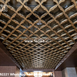 Wooden Classic Ceiling Design Pop Ceiling Design Hall 2026 No-6165