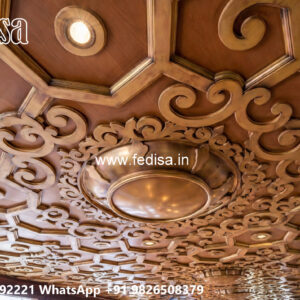Wooden Classic Ceiling Design Fall Ceiling Design For Guest Room No-6187