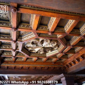 Wooden Classic Ceiling Design Pop Without Ceiling Design No-6191