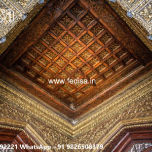 Wooden Classic Ceiling Design Pop Design Plus Minus For Bathroom No-6197