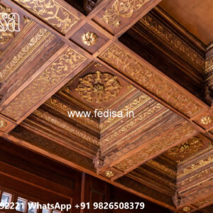 Wooden Classic Ceiling Design False Ceiling Design Website No-6201
