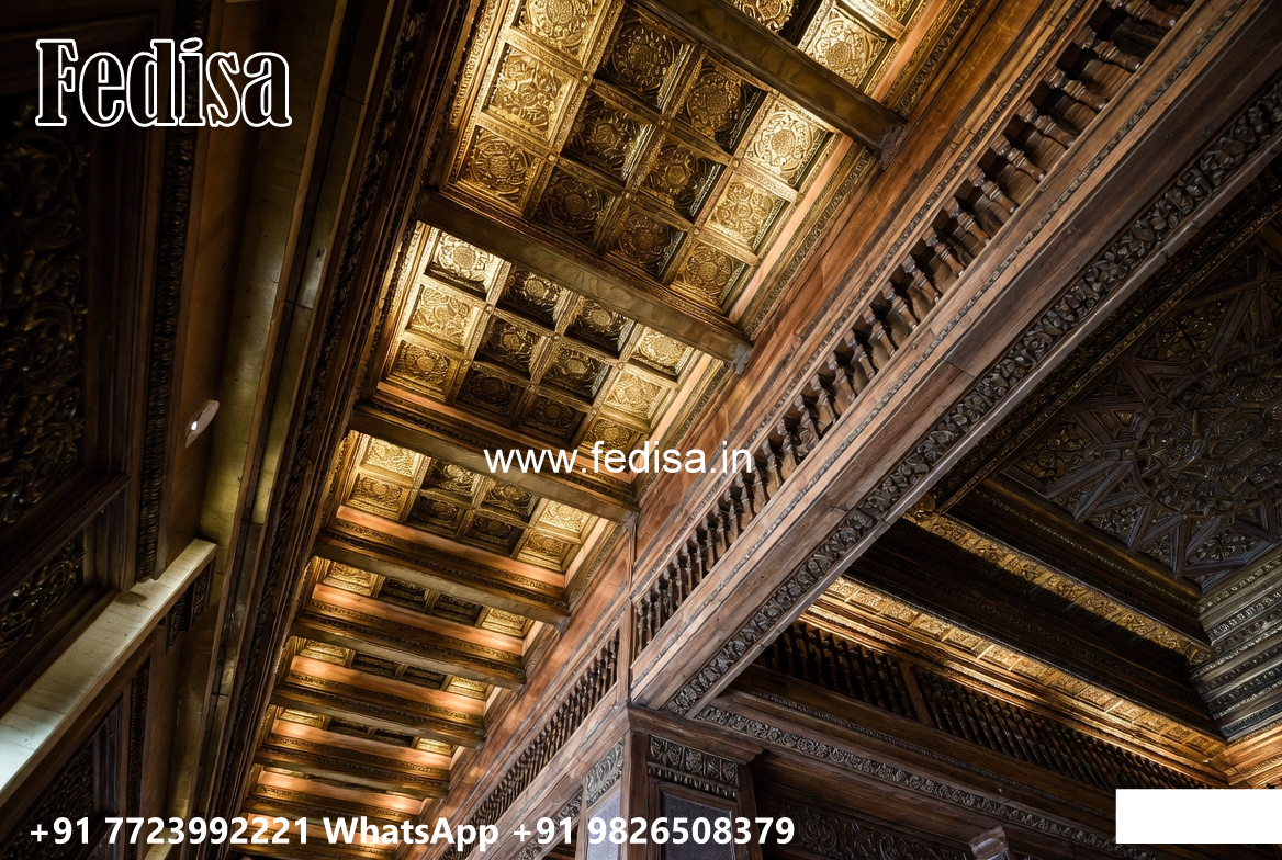 Wooden Classic Ceiling Design Ceiling Ka Design Pop No-6208