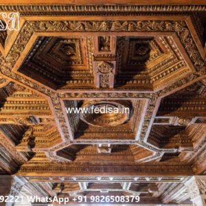 Wooden Classic Ceiling Design Modern Pop Design For Room No-6228