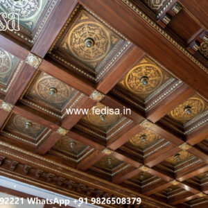 Wooden Classic Ceiling Design Asian Paints Pop Design No-6236