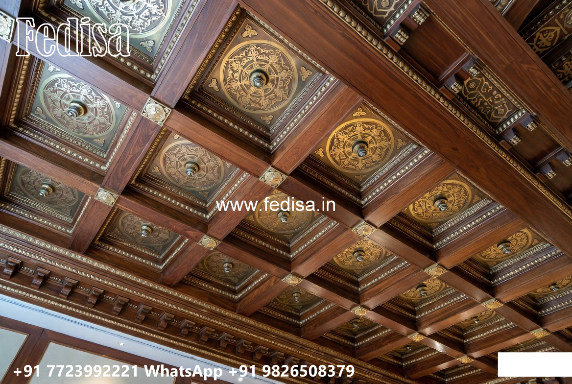 Wooden Classic Ceiling Design Asian Paints Pop Design No-6236