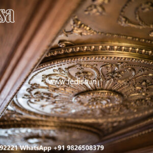 Wooden Classic Ceiling Design Pop Design Ceiling Design No-6241