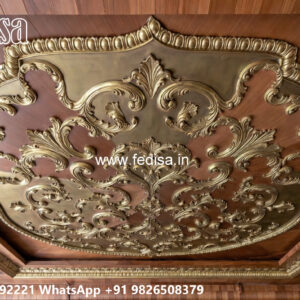 Wooden Classic Ceiling Design Latest Pop Design Minus Plus No-6249