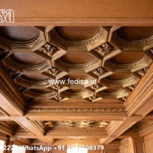 Wooden Classic Ceiling Design Murga Jali Pop Design No-6256