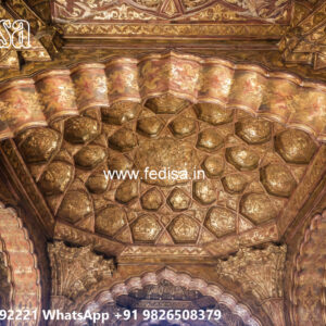 Wooden Classic Ceiling Design Plus Minus Bathroom Design No-6290
