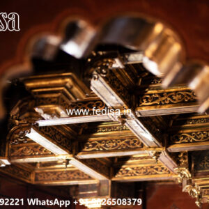 Wooden Classic Ceiling Design Pop Design For Television No-6379