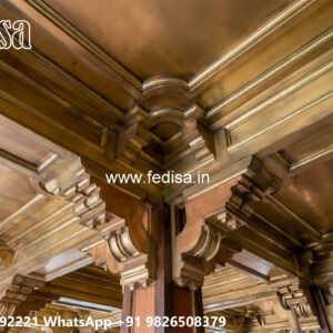 Wooden Classic Ceiling Design Roof Ceiling Simple Design No-6395