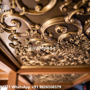 Wooden Classic Ceiling Design False Ceiling Plane Design No-6415