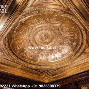 Wooden Classic Ceiling Design Hard Pop Design No-6416